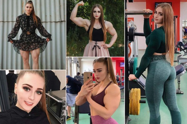 Brutal: Julia Vins, la preciosa rusa que se convirtió en la 'Barbie Musculosa'