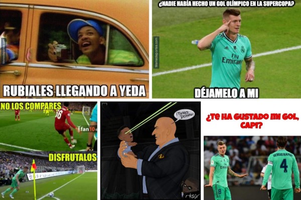 Real Madrid y Kroos, protagonistas de los memes tras la victoria sobre Valencia en la Supercopa