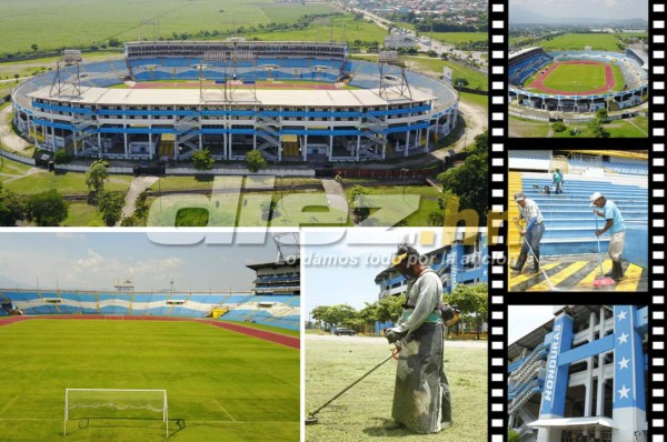 ¡BELLEZA! Así pulen el estadio Olímpico para el partido contra Estados Unidos