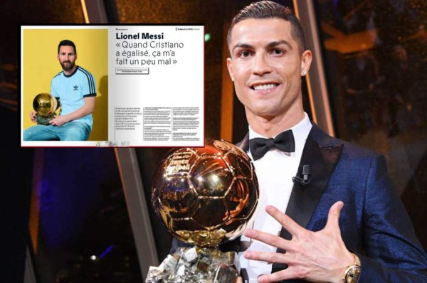 Messi lo acepta: 'Cuando Cristiano Ronaldo me igualó, admito que me dolió'