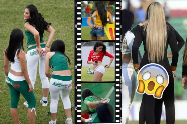 ¡DE INFARTO! Las fotos más atrevidas e inadvertidas de las edecanes de Liga Nacional&nbsp;&nbsp;