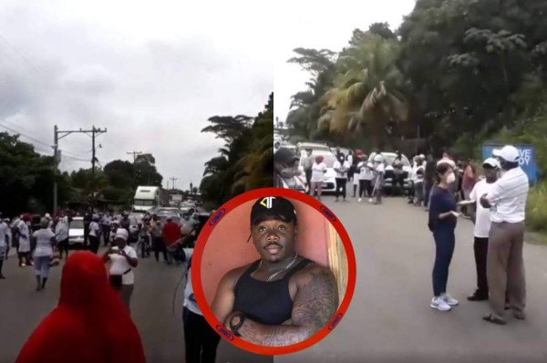 Hijo de exfutbolista Centeno Pitío sigue desaparecido; Garífunas se toman las calles en actos de protesta