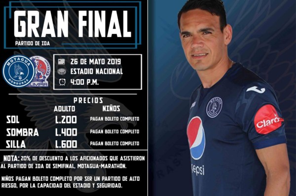 Motagua cobrará 200 lempiras en sol para la final ante Olimpia