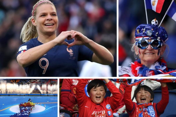 Baile, música y emoción: Francia arrolla en su debut en el Mundial Femenino&nbsp;&nbsp;