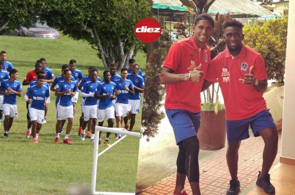 Sorpresa: Hendry Thomas aparece con Olimpia en Siguatepeque