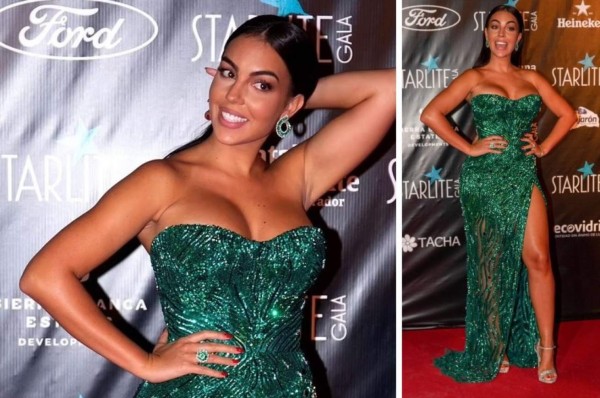 Qué elegancia: Georgina Rodríguez, mujer de Cristiano Ronaldo, deslumbra en la Gala Starlite