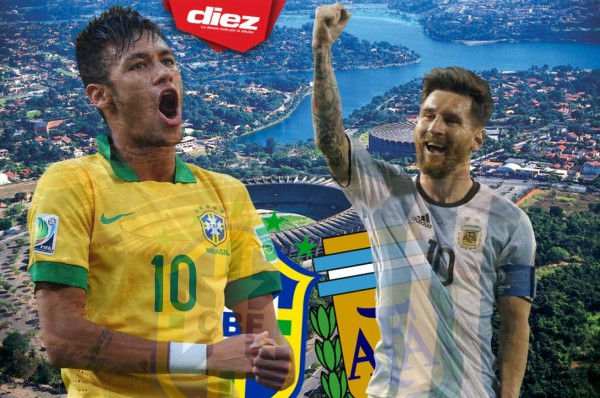 Los números que debes saber del explosivo duelo Brasil-Argentina