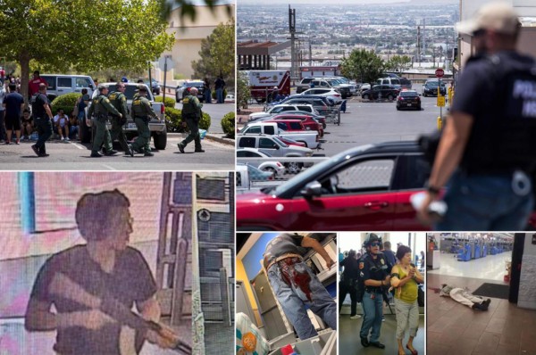 Las desgarradoras fotos del tiroteo que dejó varios muertos en un Walmart en Texas