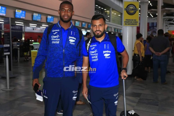EN FOTOS: Selección de Honduras viajó hacia Trinidad y Tobago para debutar en la Liga de Naciones