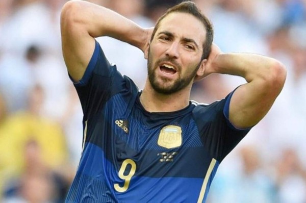 Higuaín se justifica luego del gol que falló en el Mundial: 'Se ve más fácil de lo que era'&nbsp;&nbsp;