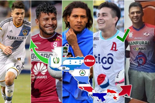 Centroamérica: Hondureños sacuden el mercado y exBoca llega a Costa Rica