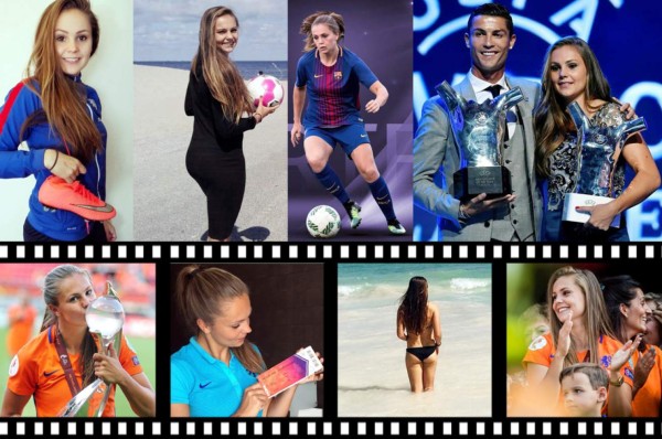 Lieke Martens, la guapa jugadora del Barcelona que fue MVP de la Champions