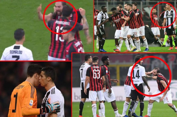 FOTOS: Higuaín se descontrola y se enfada con Cristiano Ronaldo