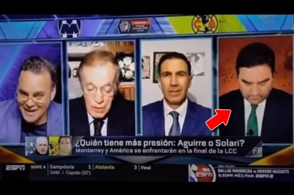 Insólito: periodista de ESPN se queda dormido en plena transmisión en vivo y Faitelson reacciona