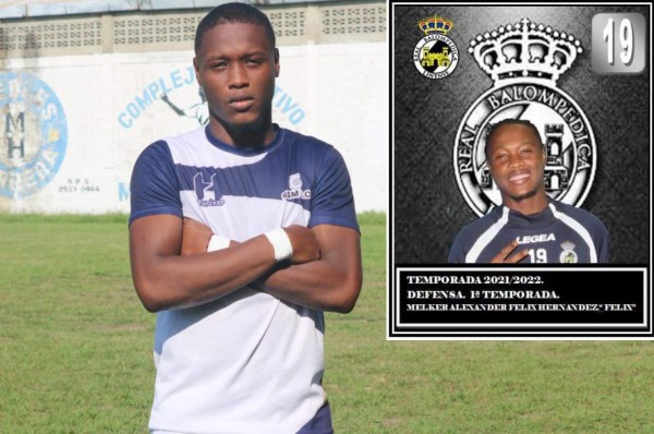 El Linense de la tercera división de España fichó al defensor hondureño Melker Hernández por una temporada