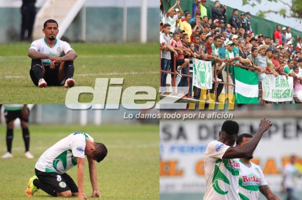 ¡Abatidos! La tristeza de los jugadores del Juticalpa y Wilmer Cruz tras la derrota ante Motagua