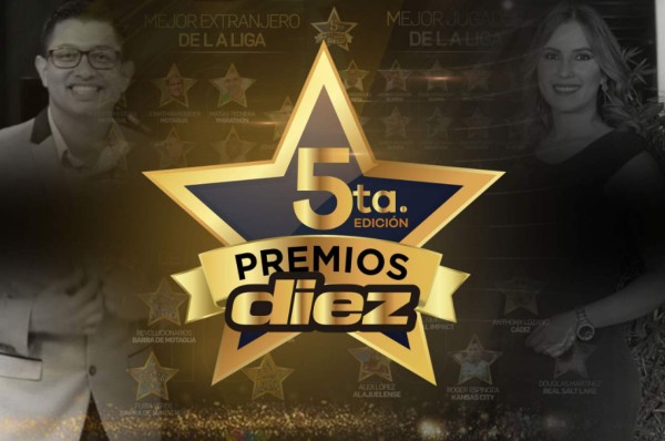 ¡Llegó el día! Diez se viste de gala y premiará lo mejor de 2020 en quinta edición de sus premios