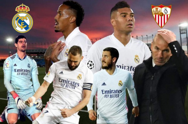 Dos nuevas bajas y la decisión con Hazard: El 11 del Real Madrid para derrotar al Sevilla y seguir vivo en la liga española&nbsp;&nbsp;&nbsp;