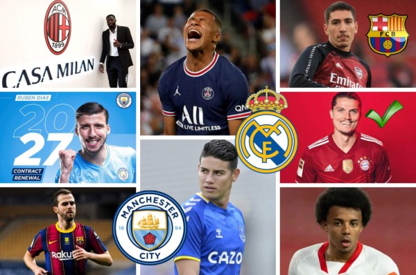 Arde el mercado: cuatro bajas en Barcelona, golpe en la mesa por Mbappé, primera víctima de CR7 en el United y los fichajes oficiales