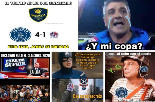 Los memes continúan liquidando a Motagua y Diego Vázquez tras finalizar el Clausura 2020