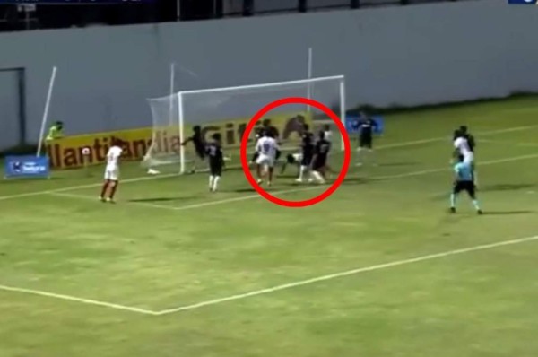 Video: José García marcó el 1-0 del Olimpia ante el Honduras Progreso en el Morazán