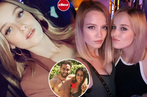 ¡Una gemela! Así es la modelo y nueva novia de crack del Real Madrid