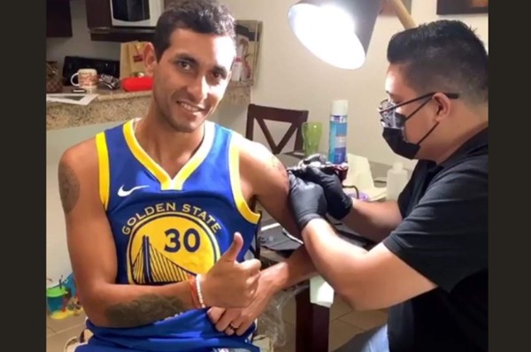 Cristian Maidana y su espectacular tatuaje que enamora al Olimpia