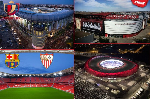 ¿En el Bernabéu? Los estadios en el que se jugaría la final de la Copa del Rey