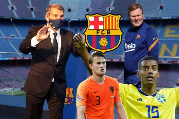 La renovada lista de fichajes de Laporta en el Barcelona: Uno está cerrado y con dos están negociando