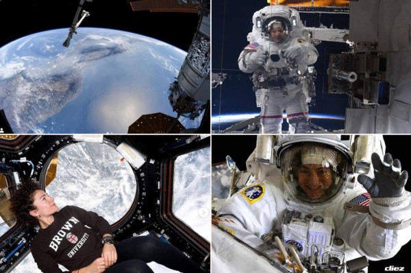 Coronavirus: La linda astronauta que encontrará un planeta transformado cuando vuelva a la Tierra