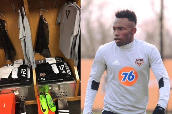 Alberth Elis se unió a los entrenos del Houston y usará el dorsal 17