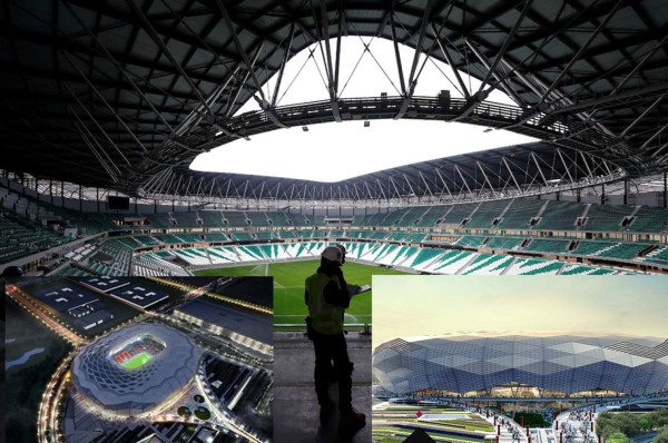 Imponente: Qatar termina de construir el tercer estadio; el primero con refrigeración y alimentado con energía solar