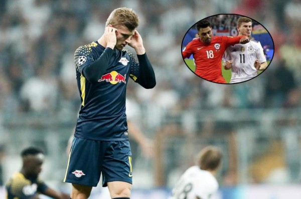 Timo Werner, el delantero alemán que no puede jugar con el ruido de la afición rival