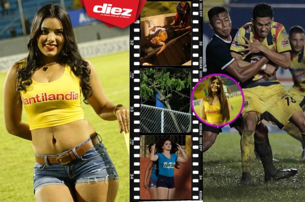 NO VISTE EN TV: Lluvia, mujeres lindas y susto en La Ceiba