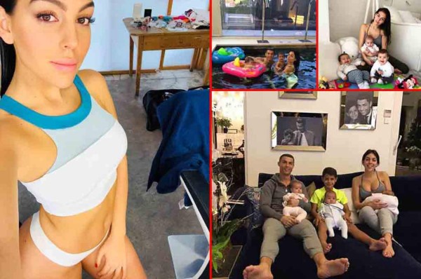 Así luce Georgina Rodríguez luego de salir del embarazo de su hija Alana Martina