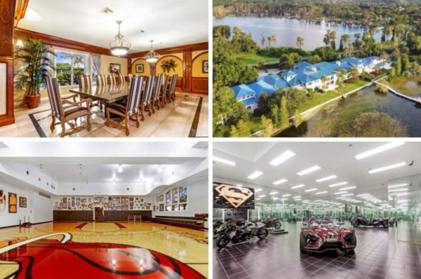 La millonaria mansión que vendió Shaquille O’Neal: Tres veces más cara que cuando la compró