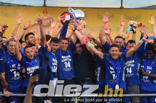 Jugadores del Motagua le dedican el título al Olimpia 'que lo mira por tv”