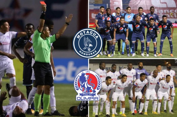 ¿Cómo le va a Olimpia y Motagua cuando Armando Castro es el árbitro central en un clásico?