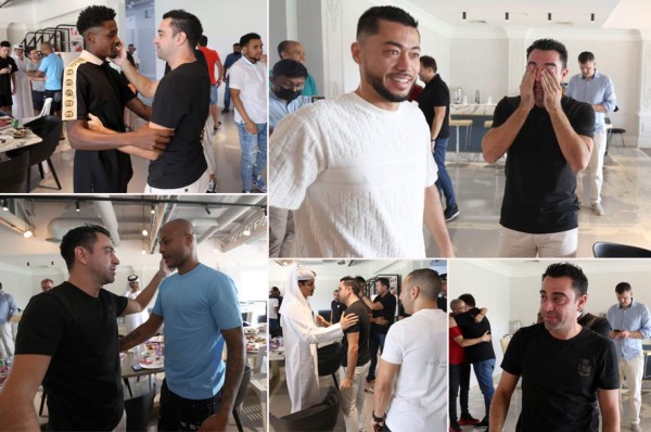 Entre lágrimas y amado: así fue el adiós de Xavi del Al-Sadd de Qatar mientras el Barcelona lo espera