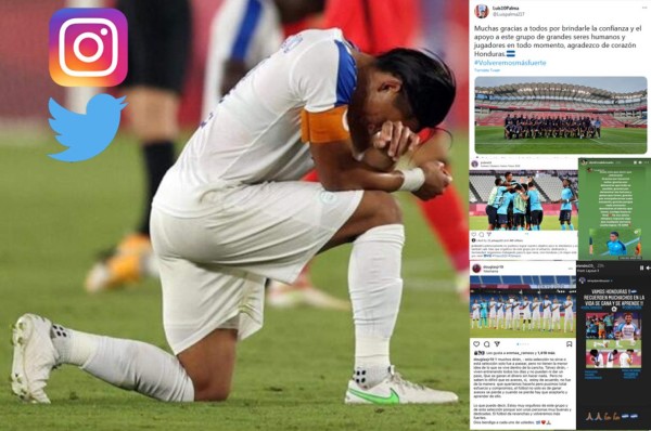 Los mensajes de los jugadores de la Sub-23 de Honduras tras la eliminación de Juegos Olímpicos