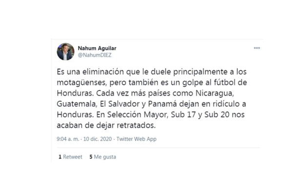Periodistas tildan de 'bochorno' y 'vergüenza' el papelón de Motagua ante Real Estelí