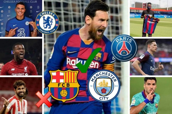 Mercado: La nueva oferta del City por Messi, cuatro salidas en el Real Madrid y el bombazo de Suárez