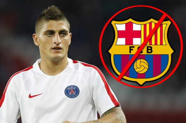 Verratti: ''¿Barcelona? No, estoy bien en el PSG''