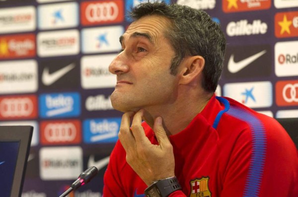 Valverde, sobre posible salida Barça de la Liga: 'Eso todavía no ha sucedido'