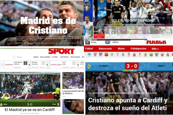 Lo que dice la prensa internacional sobre el gane del Real Madrid: 'Atleti, yo soy tu padre'