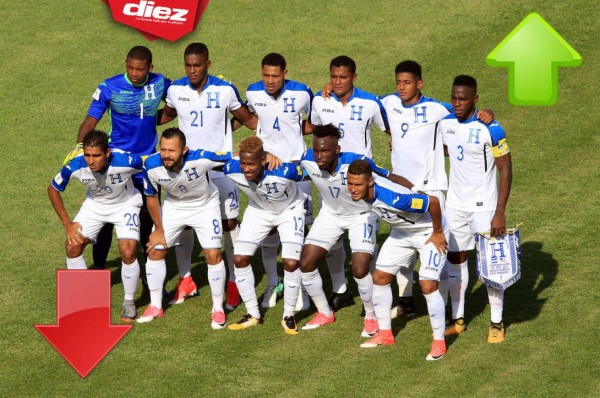 Uno a uno, la calificación de los jugadores hondureños ante Estados Unidos