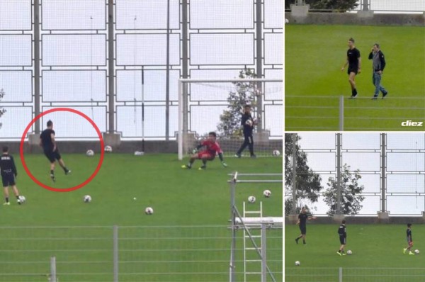 Cristiano Ronaldo es captado entrenando en un estadio y en plena crisis por coronavirus