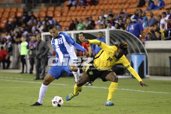 Las imágenes que dejó el amistoso Honduras-Jamaica en Houston
