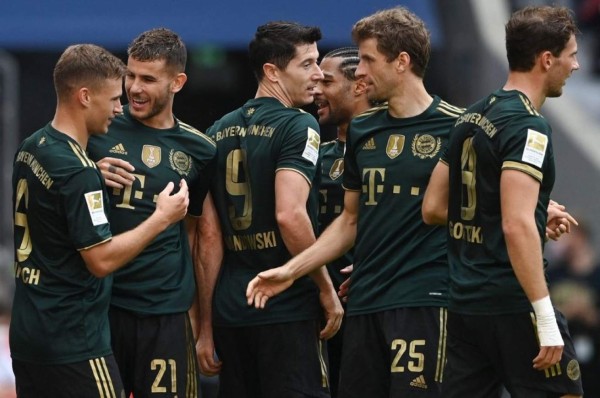 Goleada de escándalo: Otra brutal paliza del Bayern Munich y siguen invictos en Alemania