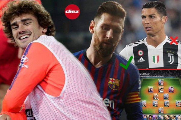 El polémico 11 del francés Antoine Griezmann... ¡en la PlayStation!